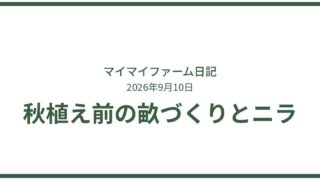新規利用者さんを迎える準備。畑の草取りと秋植えの下ごしらえ 